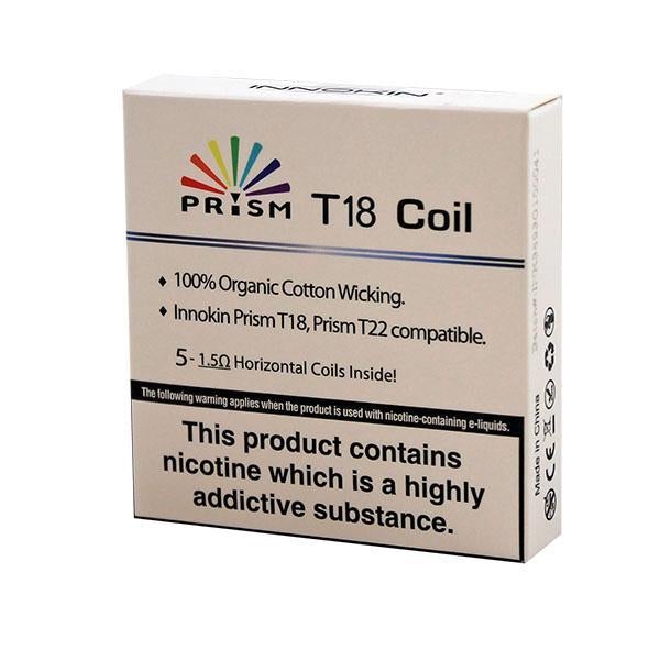 Endura Prism T18 replacement coil 5 pack