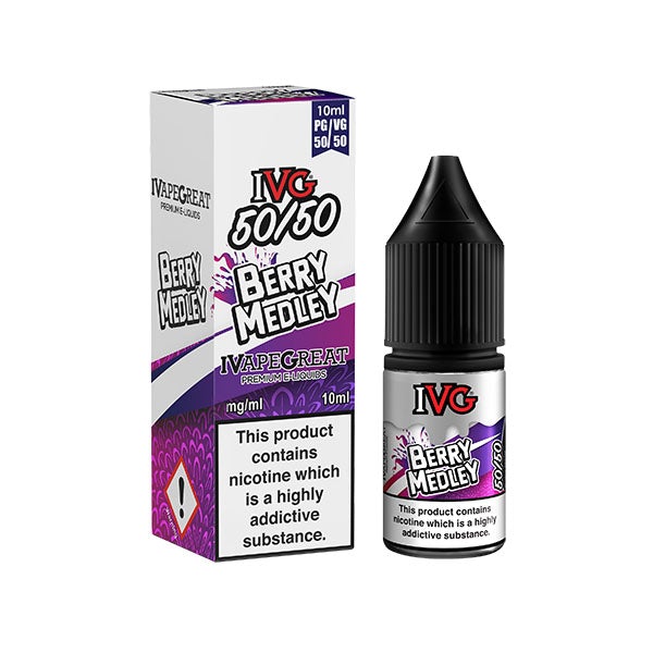 IVG 50:50 Berry Medley TPD Compliant e-liquid