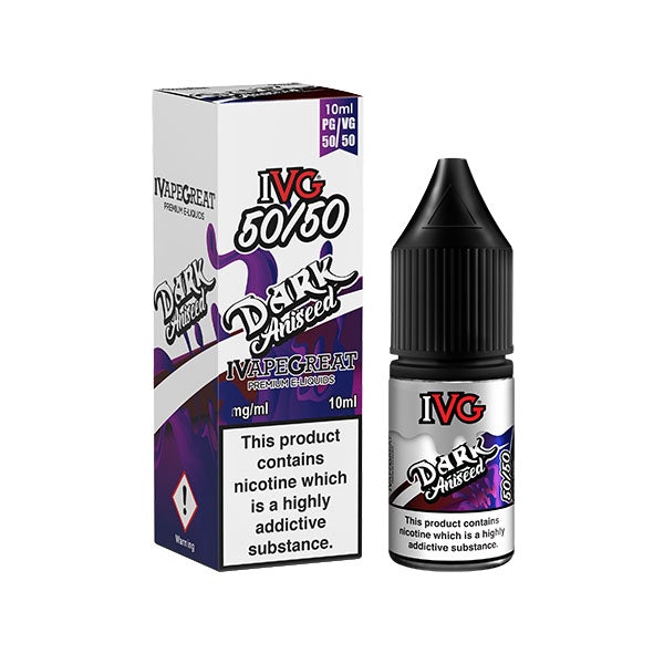 IVG 50:50 Dark Aniseed TPD Compliant e-liquid
