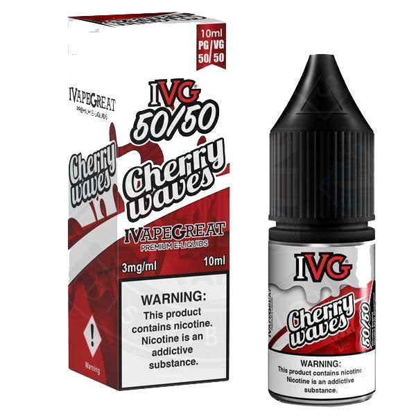 IVG 50:50 Cherry Wave TPD Compliant e-liquid