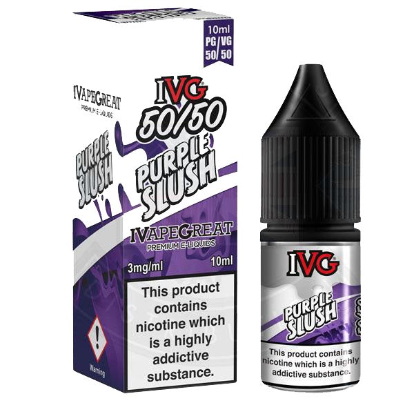 IVG 50:50 Purple Slush TPD Compliant e-liquid
