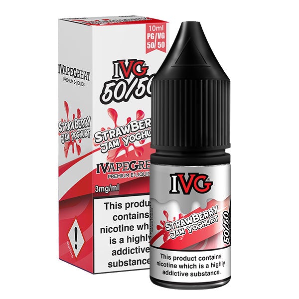 IVG Salt - Strawberry Jam Yoghurt 10ml