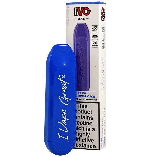 IVG Bar Disposable Blue Raspberry Ice  20mg 2ml