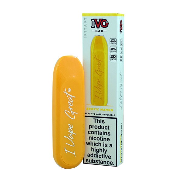 IVG Bar Disposable Exotic Mango 20mg 2ml