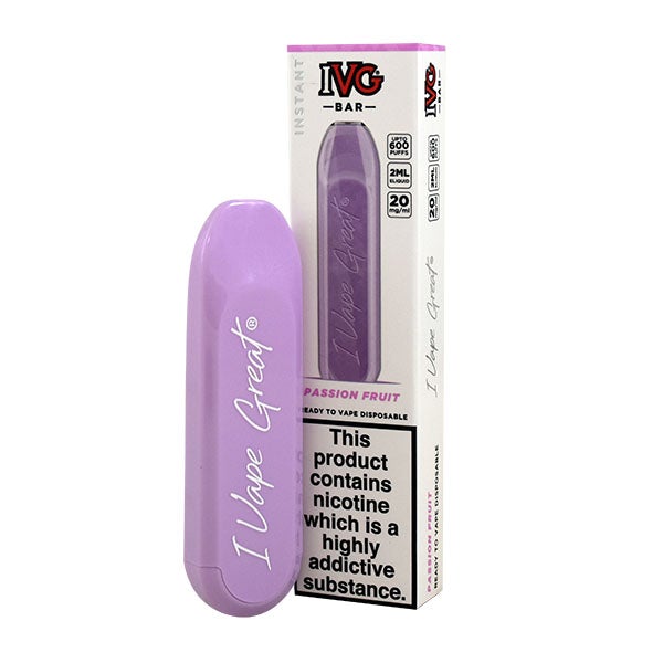 IVG Bar Disposable Passion Fruit 20mg 2ml
