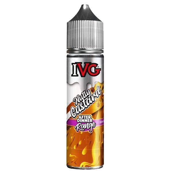 IVG Custard Nutty Custard 50ml 0mg shortfill e-liquid