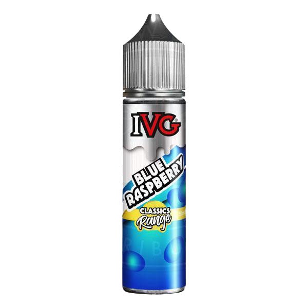 IVG Classics Range - Blue Raspberry 0mg 50ml Shortfill