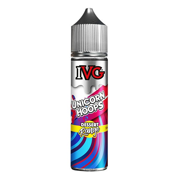 IVG Dessert Range - Unicorn Hoops 0mg 50ml Shortfill