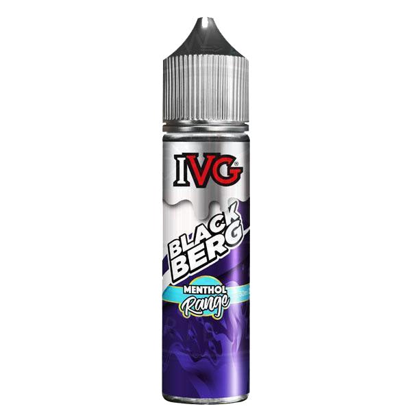 IVG Menthol Range - Blackberg 0mg 50ml Shortfill E liquid