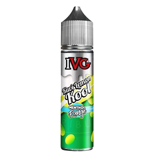 IVG Menthol Range - Kiwi (Lemon) Kool 0mg 50ml Shortfill