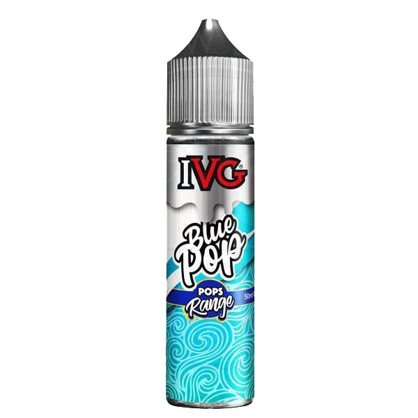 IVG Pops Range - Blue Pop 50ml 0mg shortfill e-liquid