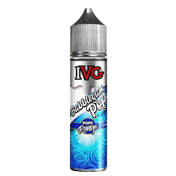 IVG Pops Range Bubblegum Pop 50ml 0mg shortfill e-liquid