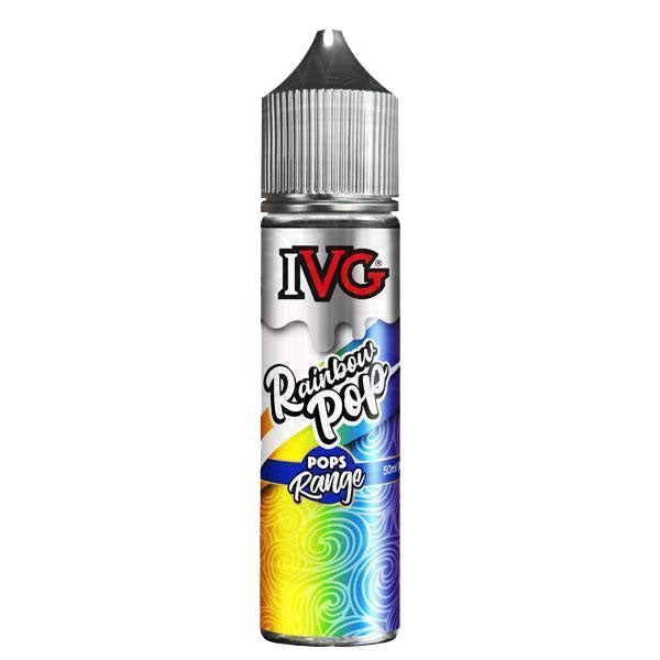 IVG Pops Range - Rainbow Pop 50ml 0mg shortfill e-liquid
