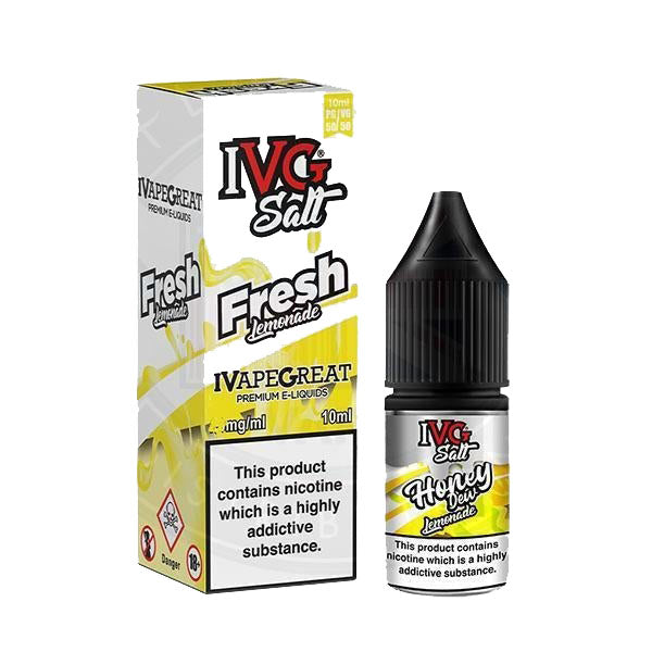 I VG Salt Fresh Lemonade 20mg 10ml TPD Compliant e-liquid