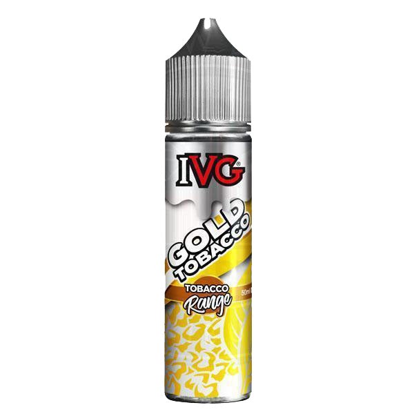 IVG Tobacco Range - Gold 0mg 50ml Shortfill