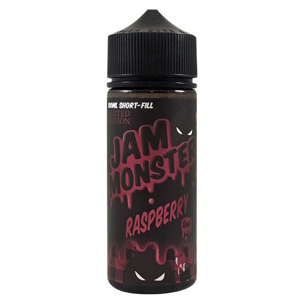 Jam Monster Edition Raspberry 0mg 100ml Shortfill