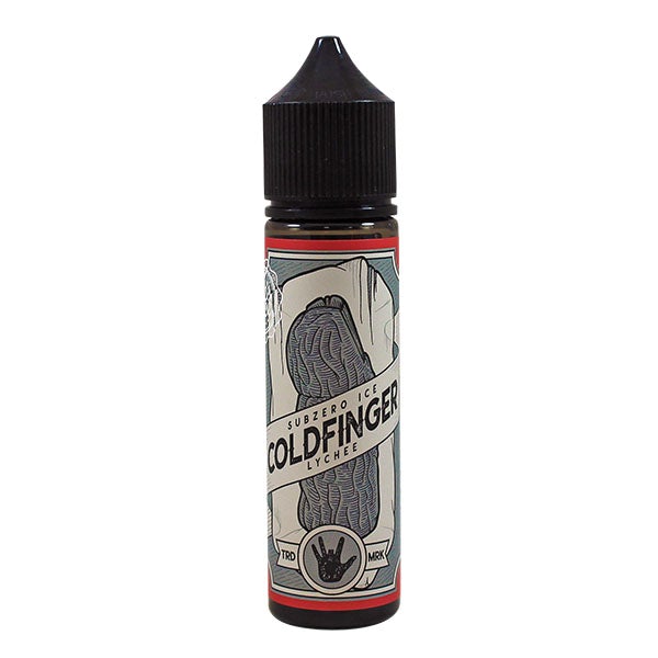 Cold Finger - Lychee Subzero Ice 50ml 0mg shortfill e-liquid