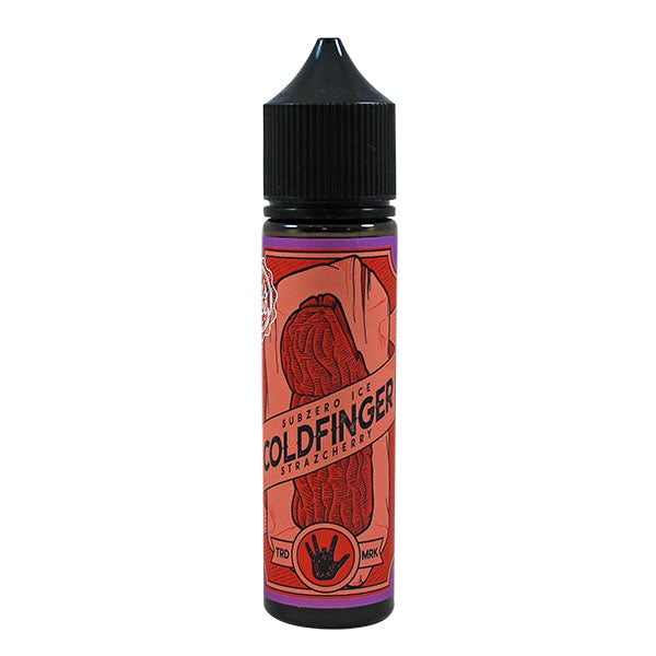 Joes Juice Coldfinger - Strazcherry Subzero Ice 50ml 0mg shortfill e-liquid
