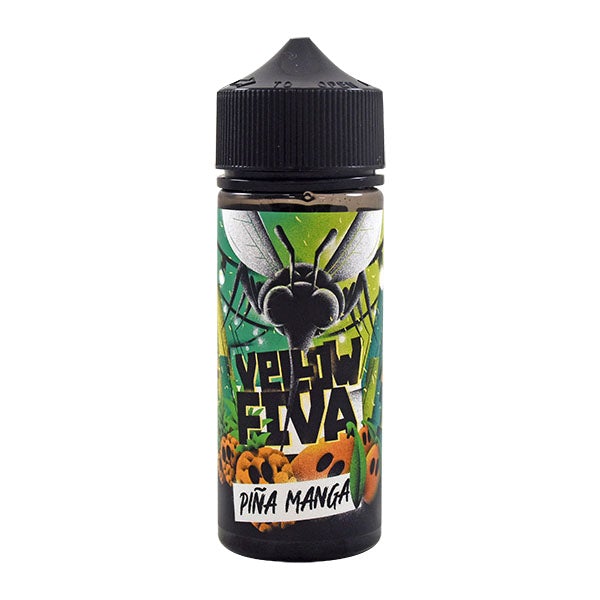 Yellow Fiva Pina Manga 0mg 100ml Shortfill