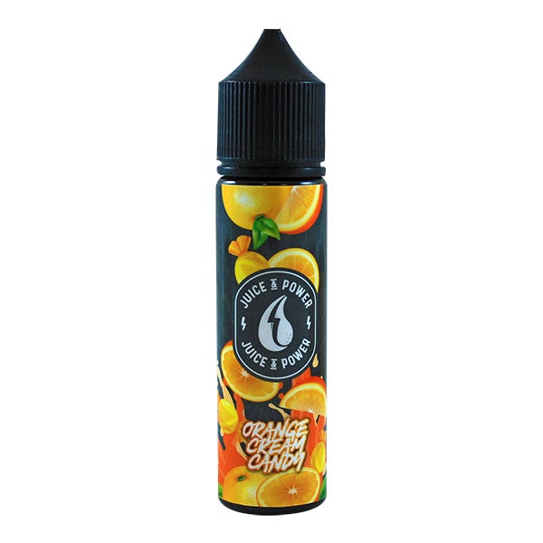 Juice N' Power Orange Cream Candy 0mg 50ml Shortfill