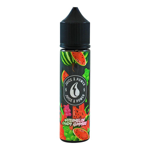 Juice N' Power Watermelon Candy Gummies 0mg 50ml Shortfill