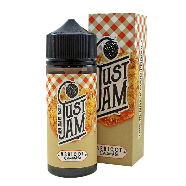 Just Jam Apricot Crumble 0mg 100ml Shortfill