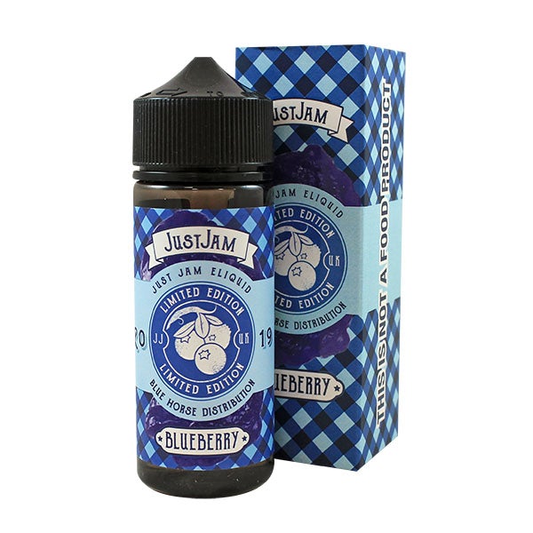 Just Jam Limited Edition Blueberry 0mg 100ml Shortfill E liquid