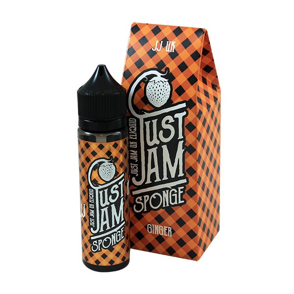 Just Jam Sponge Ginger E liquid 100ml Short fill