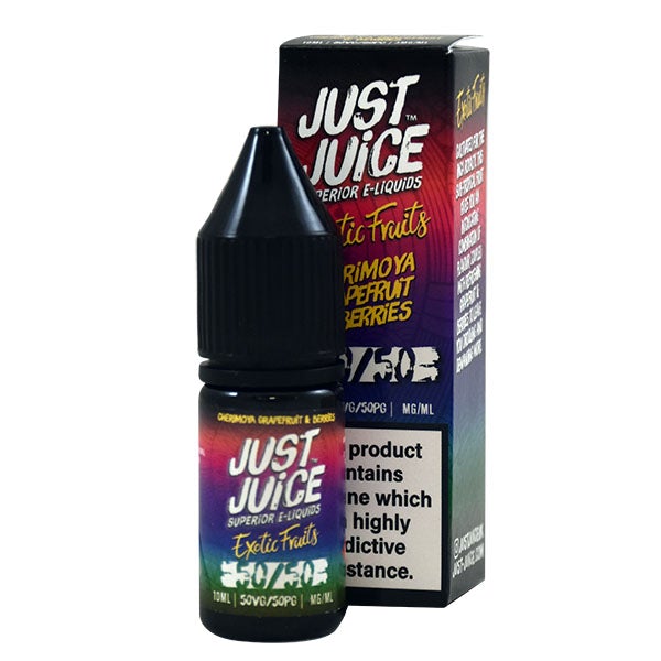 Just Juice 50/50 Exotic Fruits Cherimoya Grapefruit & Berries 10ml