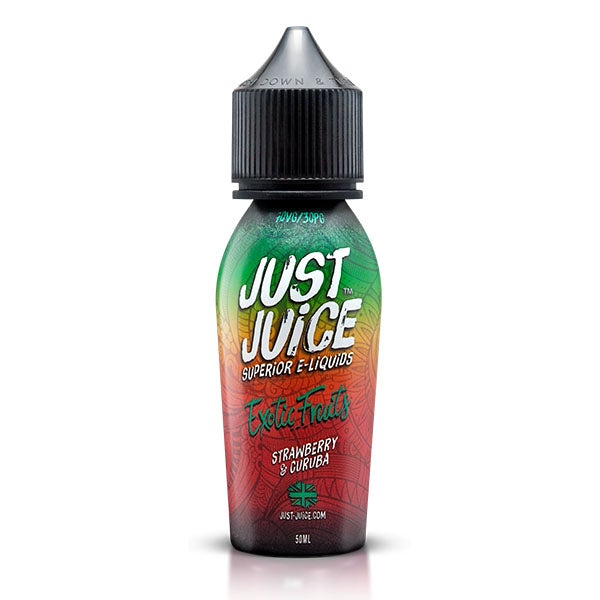 Just Juice Exotic Fruits Strawberry & Curaba 0mg 50ml Shortfill