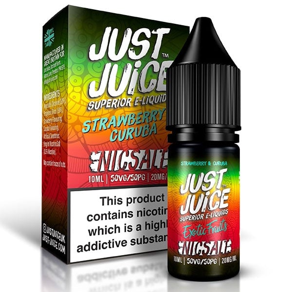 Just Juice Exotic Fruits Strawberry & Curaba Nic Salt 10ml