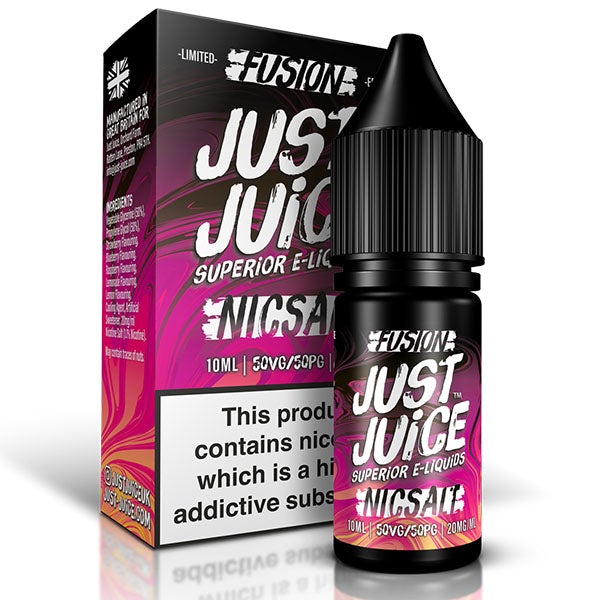 Just Juice Fusion (Berry Burst & Lemonade) Nic Salt 10ml E-Liquid