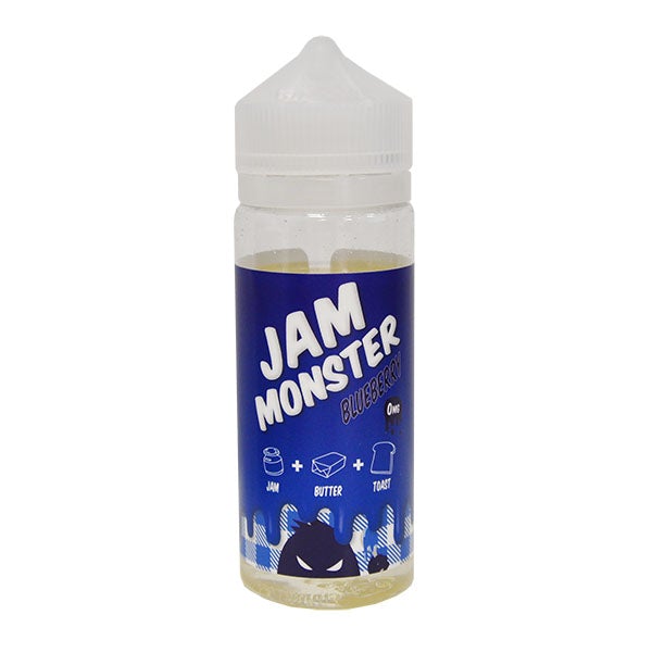 Jam Monster Blueberry 0mg 100ml Shortfill