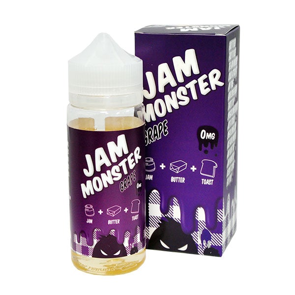Jam Monster Grape 0mg 100ml Shortfill
