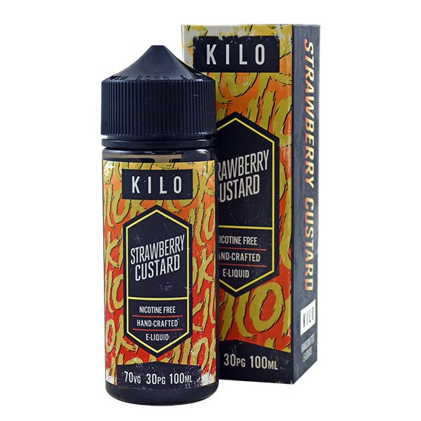 Kilo New Series Strawberry Custard 0mg 100ml shortfill
