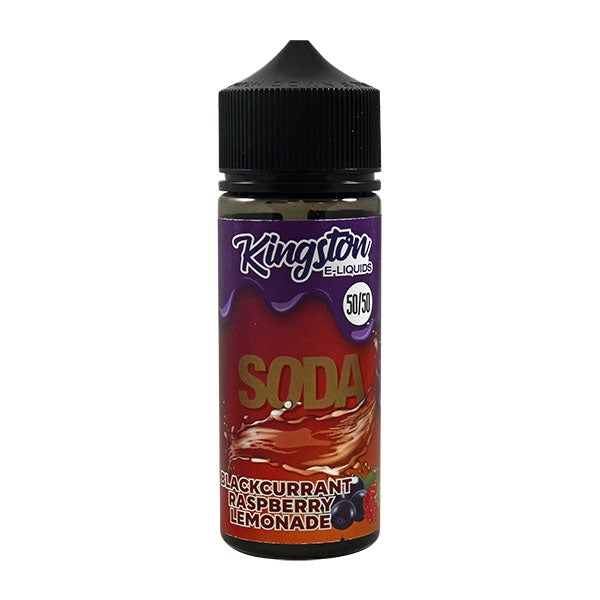 Kingston Soda - Blackcurrant Raspberry Lemonade 0mg 100ml 50/50 Shortfill