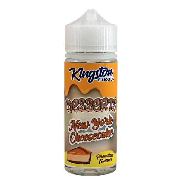 Kingston Desserts - New York Cheesecake 0mg 100ml Shortfill
