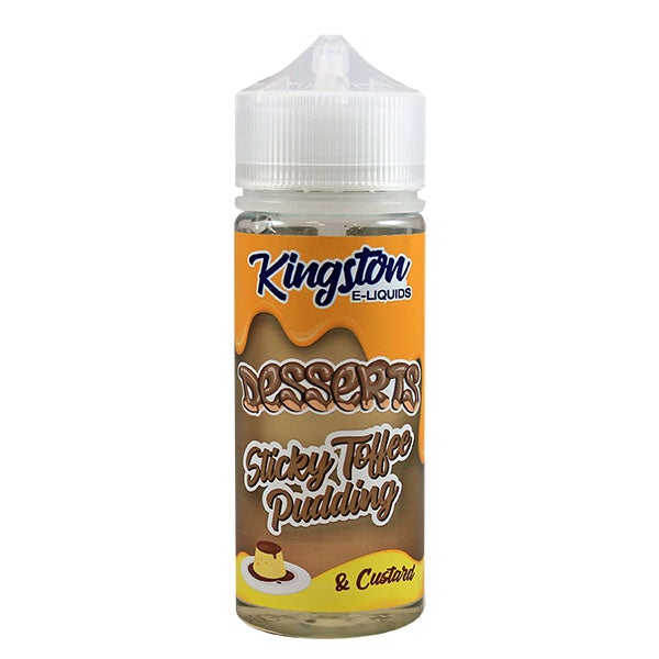 Kingston Desserts - Sticky Toffee Pudding & Custard 0mg 100ml Shortfill