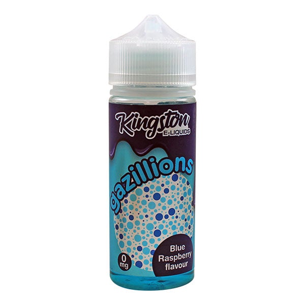 Kingston Gazillions - Blue Raspberry Flavor 0mg 100ml Shortfill
