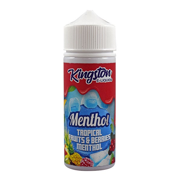 Kingston Menthol Tropical Fruits & Berries 0mg 100ml 70/30 Shortfill E-Liquid