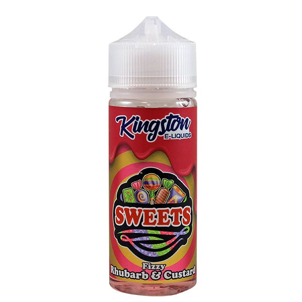 Kingston Sweets - Fizzy Rhubarb & Custard 0mg 100ml Shortfill