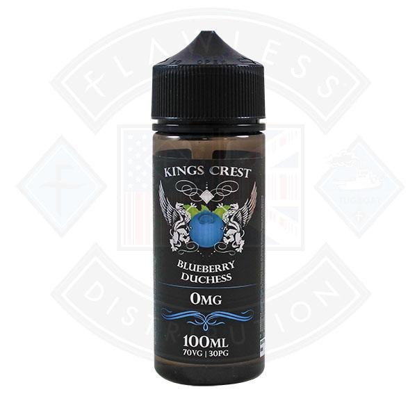 Kings Crest Blueberry Duchess 0mg 100ml Shortfill