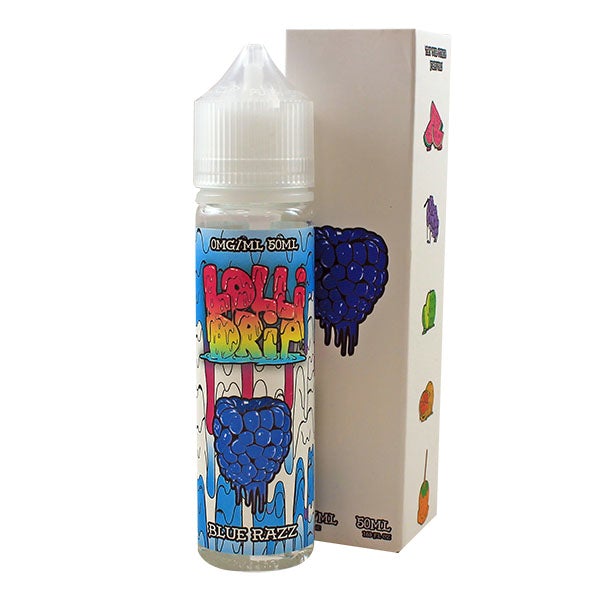 Lollidrip Blue Razz 0mg 50ml Shortfill E-Liquid