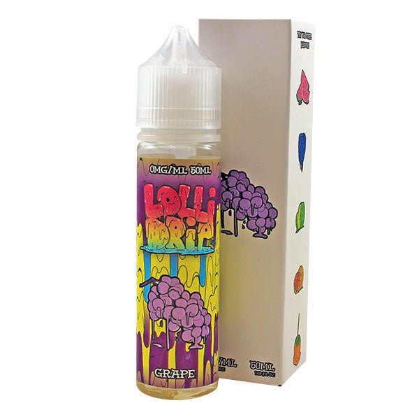 Lollidrip Grape 0mg 50ml Shortfill E-Liquid