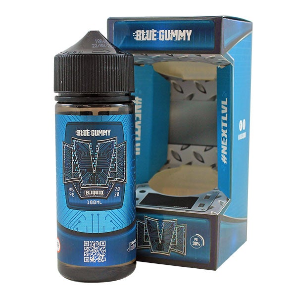 LVL Blue Gummy 0mg 100ml Shortfill