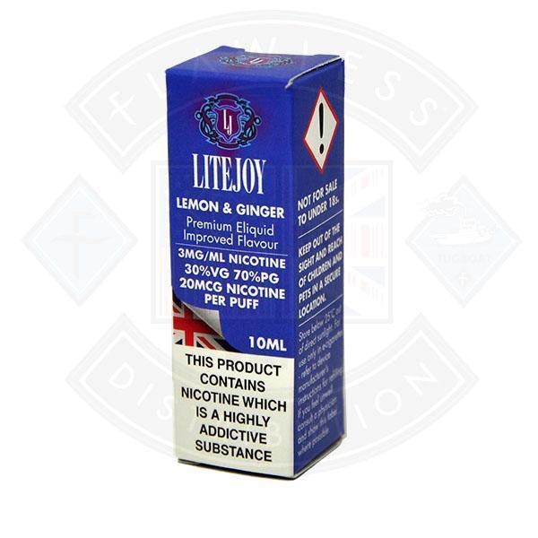 Lemon & Ginger E-Liquid - Litejoy E-Cigarettes and Vaping products