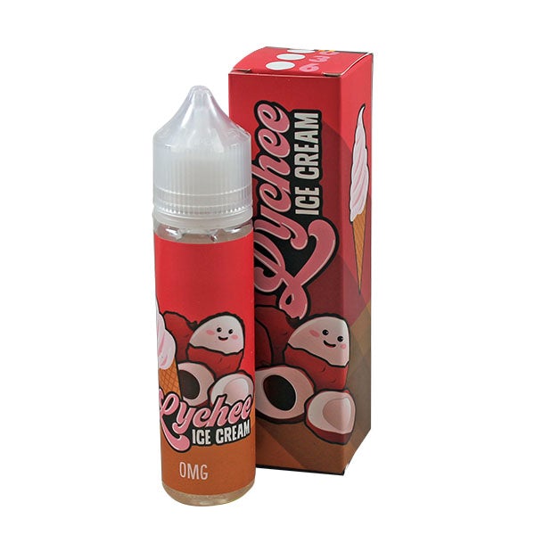 Lychee Ice Cream 0mg 50ml Shortfill E Liquid