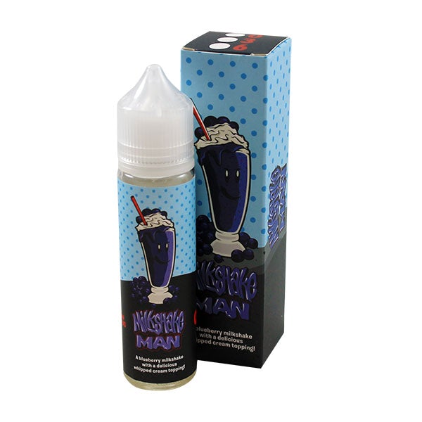 Blueberry Milkshake Man 0mg 50ml Shortfill E liquid