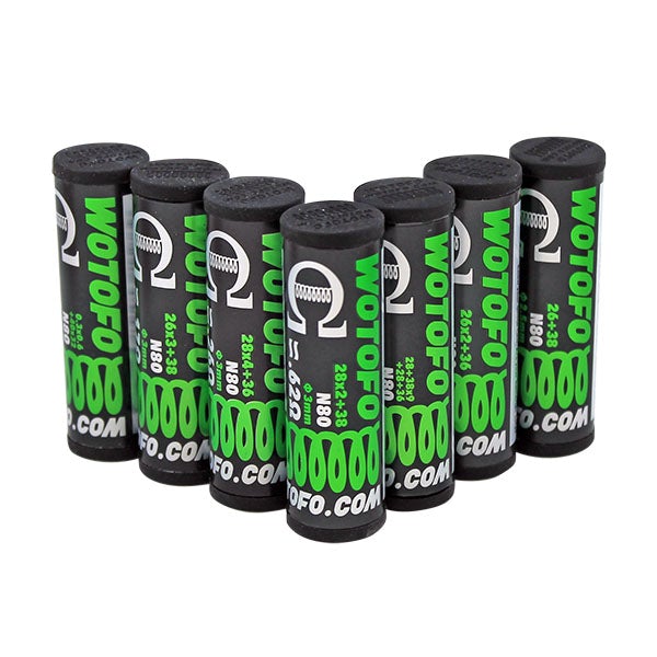 Wotofo Dual Core Fused Clapton N80 3mm - 0.62ohm