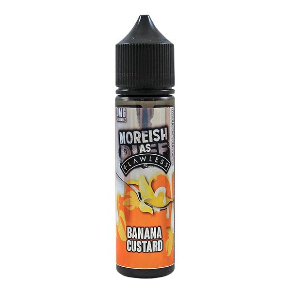 Moreish As Flawless Custards Banana Custard 0mg 50ml Shortfill E-liquid
